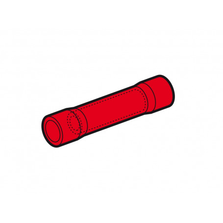 CAPOCORDA ROSSO AD OCCHIELLO M4 - CONF. 100PZ