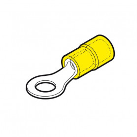 CAPOCORDA GIALLO AD OCCHIELLO M10 - CONF. 100PZ