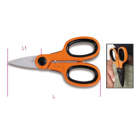 ELECTRICIAN'S SCISSORS THROAT-CLAMP - 1128BCX