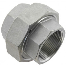 3-TEILIGE MUFFE-BUCHSE-VERBINDUNG 1'' - EDELSTAHL AISI 316