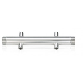 COLLETTORE 2POMPE MANDATA 11/2 x 1 AISI 304