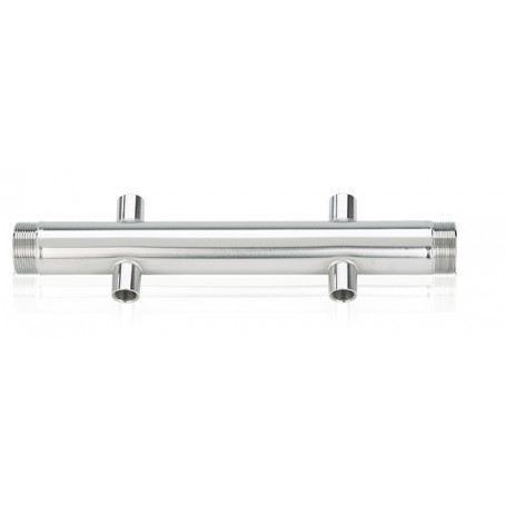 COLLETTORE 2POMPE MANDATA 11/2 x 1 AISI 304