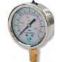 MANOMETRO D.63 0-12 BAR 1/4 RAD INOX GL