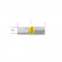 INSERT 1/4 FOR SLOTTED HEAD SCREWS 1X5.5 - 860LP