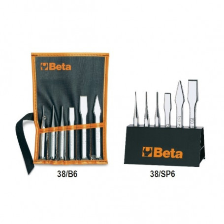 SET CHISELS - CHISELS 6PCS - 38/B6