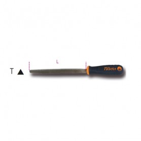 BM TRIANGULAR HALF-SMOOTH FILES BM 8 A/T