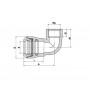 ELBOW 90 FEMALE THREADED ONE 32 X 1''