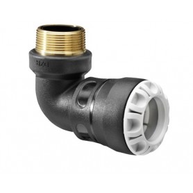 90 PP/MESSING ELBOW PLOTTO MALE ONE 32 X 1''