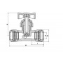 GLOBE VALVE - CONNECTIONS ONE 32