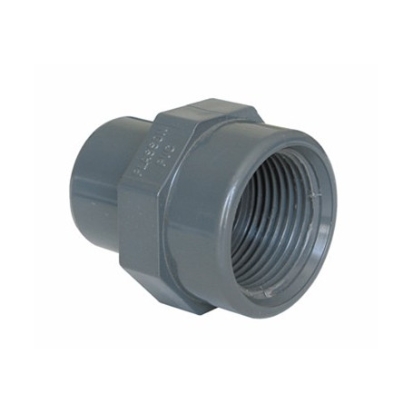 ADAPTER MÄNNLICH WEIBLICH PVC DURCHGANG 25X3/4
