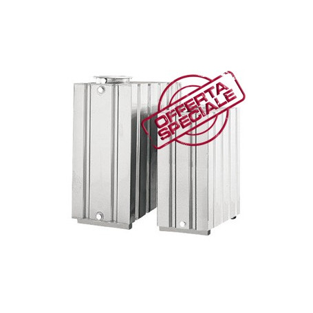 SERBATOIO INOX AISI 316L PARALLELEPIPEDO LT. 1000