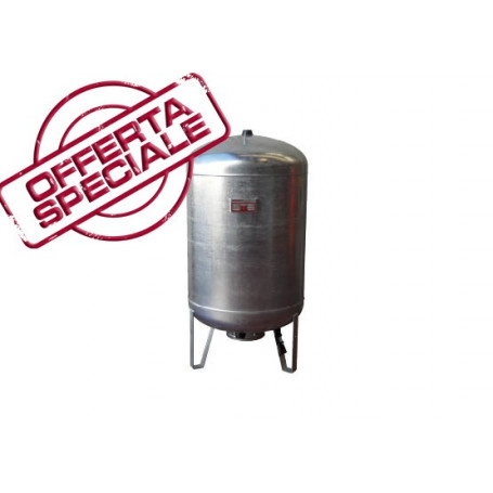 AUTOCLAVE MEMBRANA 100 LITRI - ZINCATO VERTICALE [PED]