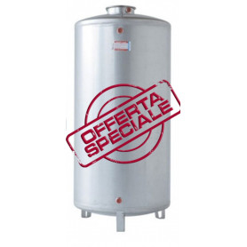SERBATOIO INOX AISI 304 VERTICALE  LT. 500