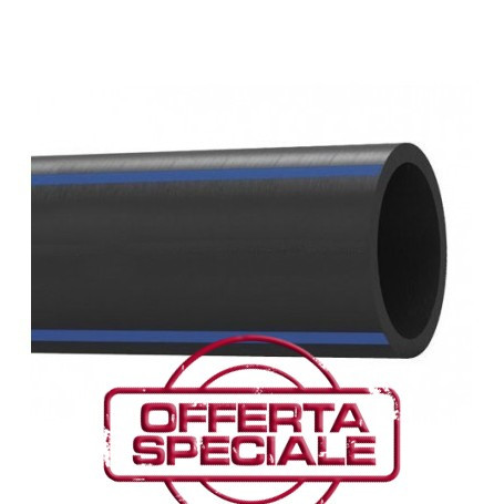 POLYETHYLENE PIPE 100 IIP PN 16 BAR 12 MT D.110