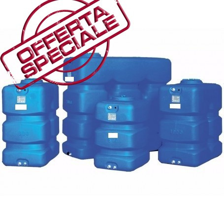 POLYETHYLENE TANK - 500 LT PARALLELEPIPED