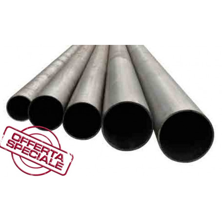 BLACK SEAMLESS PIPE 8'' UNI7287(EN10216) DE219.1