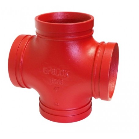 CROCE SCANALATA 2''1/2 (76,1mm) VERNICIATA - Gr8LOK