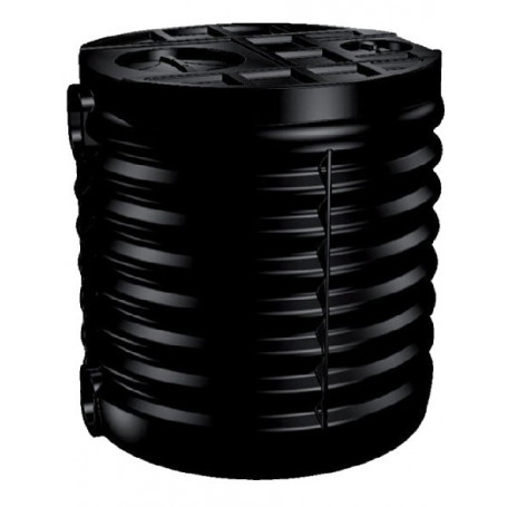 SERBATOIO POLIETILENE CILINDRICO DA INTERRO VERTICALE LT.1120