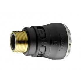 PP/BRASS SLEEVE PLOTTO MALE 40X1"1/4- PLASSON SERIES "ONE"
