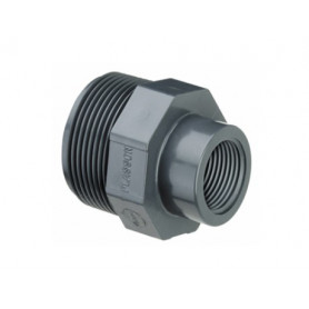 REDUZIERUNG PVC MÄNNLICH WEIBLICH 1"1/2X1"