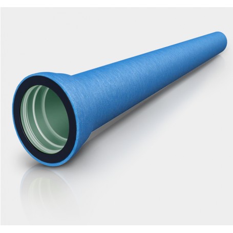TUBO  IN GHISA SFEROIDALE PER CONDOTTE PER ACQUA POTABILE GIUNTO AJ UNI EN 545 C40 DN 250