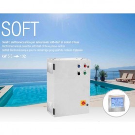 TABLEAU ELECTROMECANIQUE DE DEMARRAGE PROGRESSIF HP100 MOTEUR TRIPHASE - SERIE SOFT