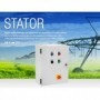 ELECTROMECHANICAL STARTER BOARD WITH IMPEDANCE 1 HP150 THREE-PHASE MOTOR - STATOR SERIES