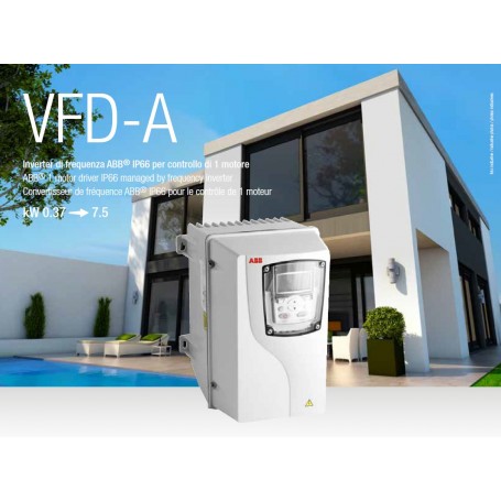 VARIATEUR DE FREQUENCE 1 MOTEUR VFD-A/0,75 TT230 - SERIE VFD-A