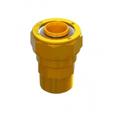 RACCORDO OTTONE PE CORAZZATO D.63 X 2'' MASCHIO