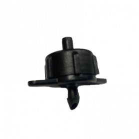 GOCCIOLATORE AUTOCOMPENSANTE 4,5L/H BLACK