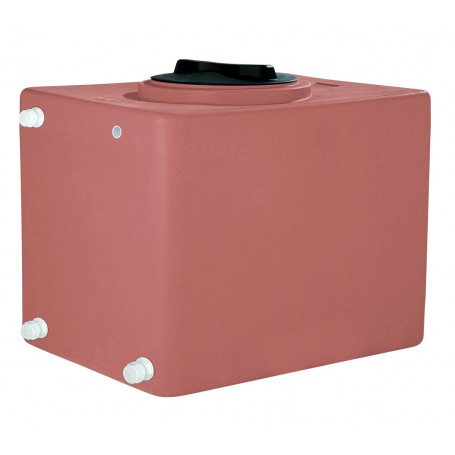 SERBATOIO ACQUA POLIETILENE CUBO LT. 300 TERRACOTTA