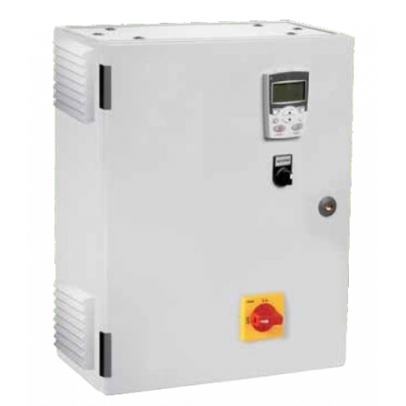 ELECTROMECHANICAL PANEL WITH INVERTER FOR STARTING 2 HP250 THREE-PHASE MOTORS