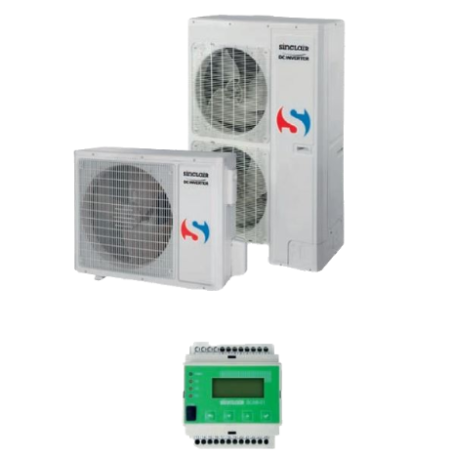CONDIZIONATORE SINCLAIR LIGHT UNI SPLIT MONOFASE 24.000 BTU 7KW R32 - UNITA' ESTERNA