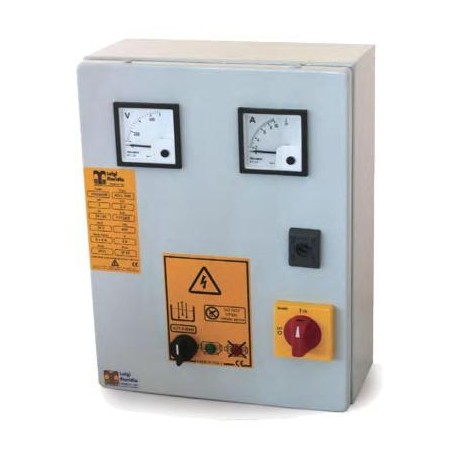 DREIPHASIGER DIREKTANLASSER AD-L 30/40 35-50A 400V SPANNUNGSMESSER+AMPEREMETER