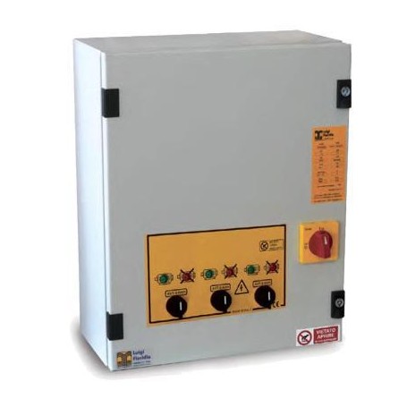 DÉMARREUR TRIPHASÉ EN LIGNE DIRECTE A.R. 3P 7,5KW + ACCESSOIRES