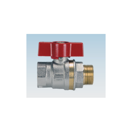 ASTER BUTTERFLY BALL VALVE MF BLUE LEVER 3/8''
