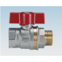 ASTER BUTTERFLY BALL VALVE MF BLUE LEVER 3/8''