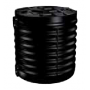 CYLINDRICAL POLYETHYLENE TANK INTERRO LT. 750 VT GRAY FOOD GRADE