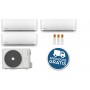 CONDIZIONATORE CLIVET TRIALSPLIT | UNITA' ESTERNA 7,9KW (27.000 BTU) - UNITA' INTERNE ESSENTIAL 2 - 9.000 + 12.000 + 12.000 BTU