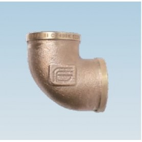 WINKELSTÜCK BRONZE 90° FF 3/4"