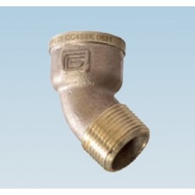 COUDE BRONZE 45° MF 3/4"
