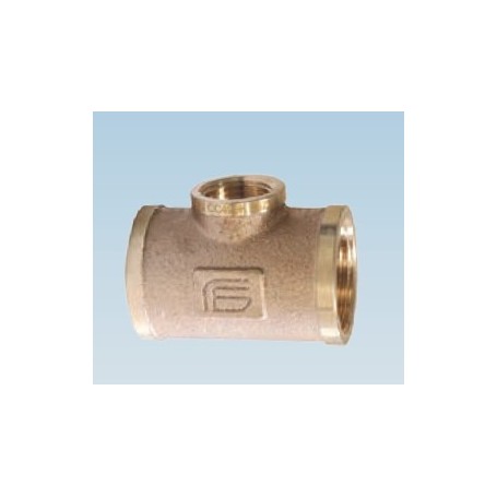 SLEEVE T REDUCED BRONZE FFF 1" X 3/4" X 1"