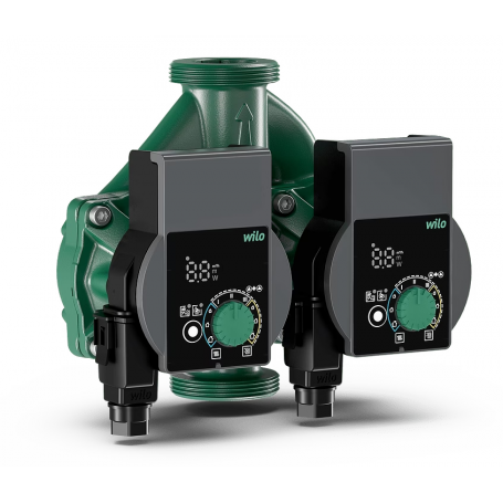 WILO DOPPELTE ELEKTRONISCHE UMWÄLZPUMPE YONOS PICO-D 30/1-8 RP 1"1/4 180