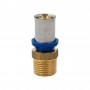 MULTILAYER STRAIGHT PRESS FITTING MALE 3/4 "X26