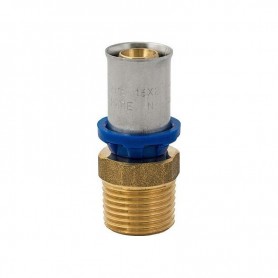 RACCORD À SERTIR DROIT MULTICOUCHE MÂLE 1 "X32