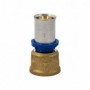 STRAIGHT MULTILAYER FEMALE PRESS FITTING 1/2 "X16