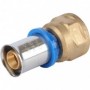 STRAIGHT MULTILAYER FEMALE PRESS FITTING 1 "X32