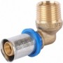 MULTILAYER PRESS FITTING MALE ELBOW 1/2 "X20