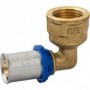 MULTILAYER PRESS FITTING FEMALE ELBOW 1/2 "X20
