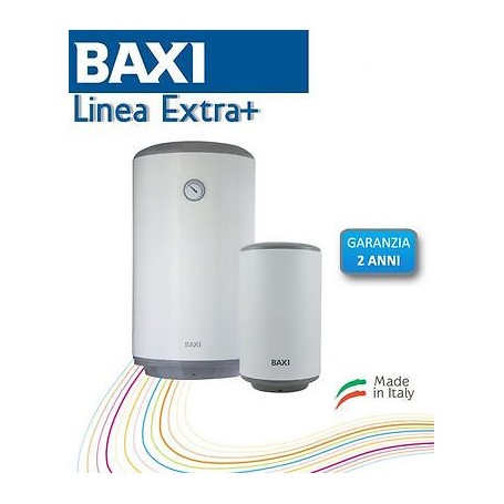 BAXI EXTRA+ V280 VERTICAL FLANGED ELECTRIC WATER HEATER 80LT